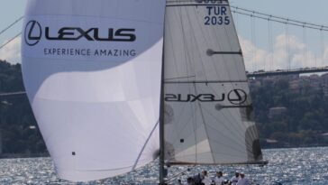Lexus Sailing Team İstanbul'da yelken açtı